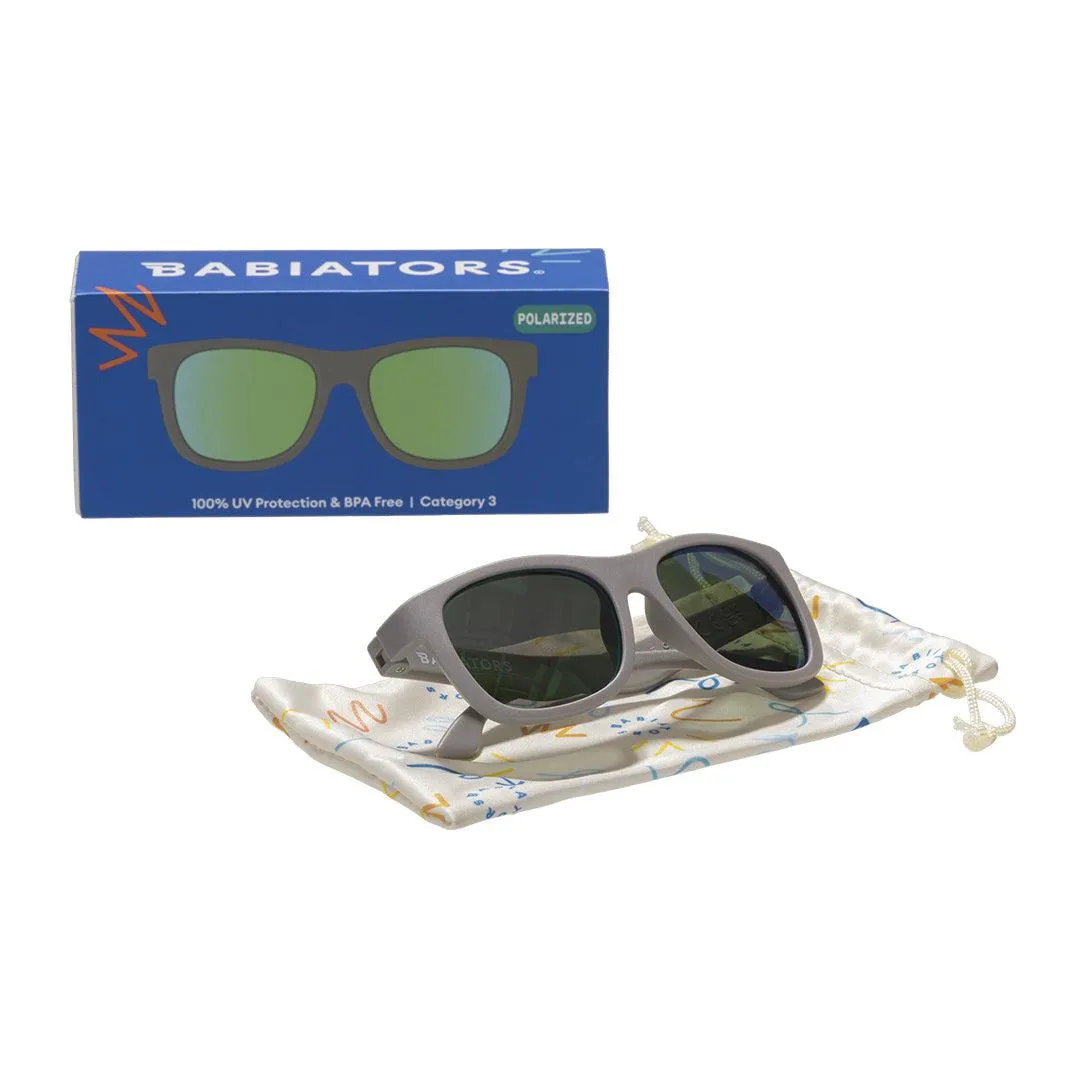 Babiators Polarised Navigator Sunglasses - Graphite Gray