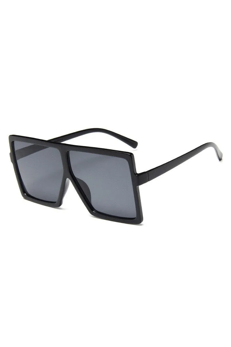 BIG FRAME SQUARE FASHION SUNGLASSES