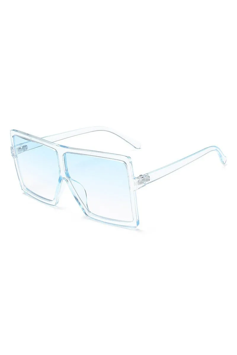 BIG FRAME SQUARE FASHION SUNGLASSES