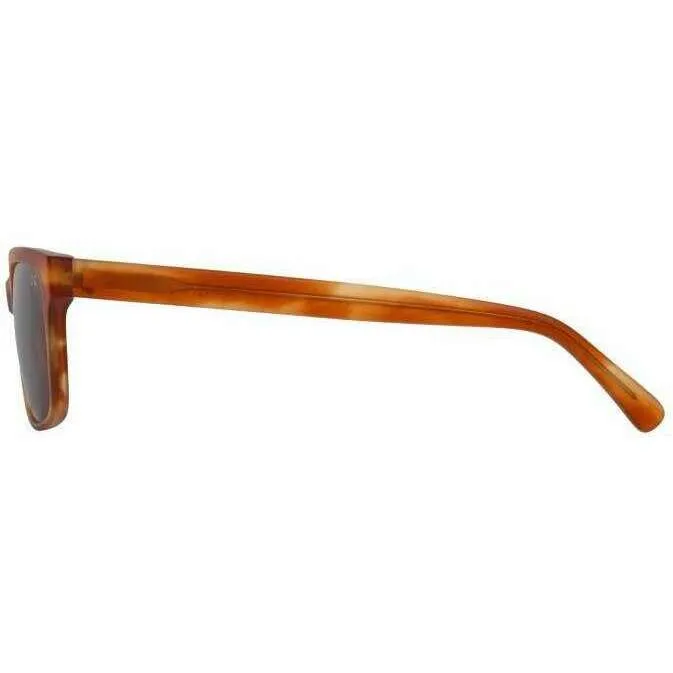 Botaniq Narrow Rectangle Sunglasses - Brown Tort