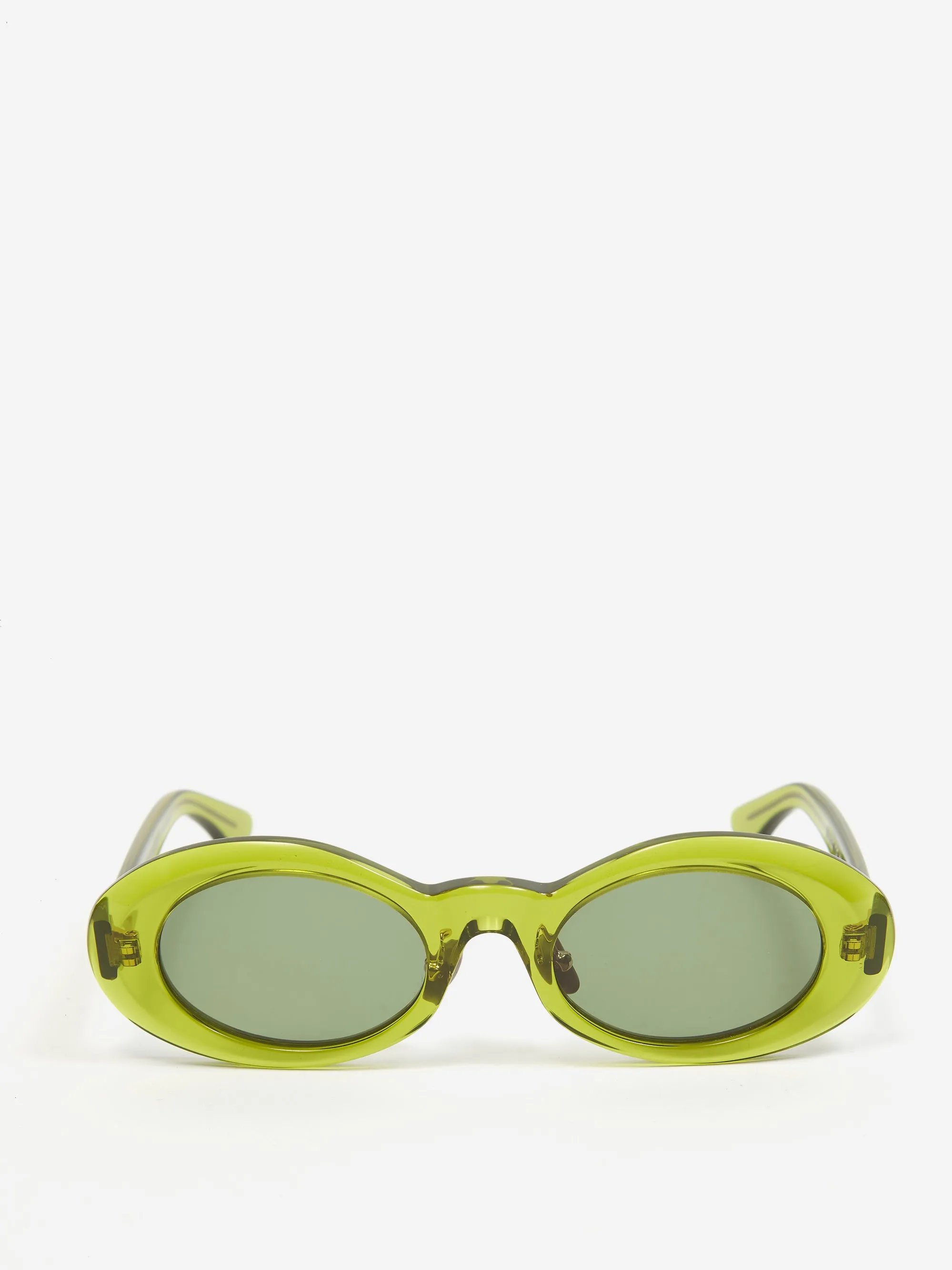 Brain Dead Oyster Eye Protection - Green/Dark Green Lens