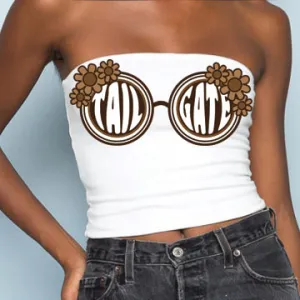 Brown Sunglasses Tube Top