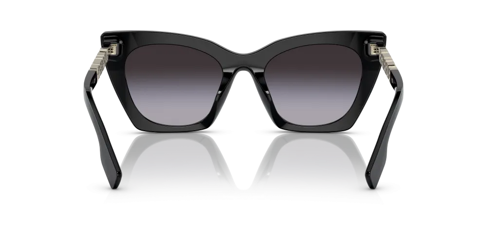 Burberry Marianne Non-Polarized Sunglasses - Black/Gray Gradient