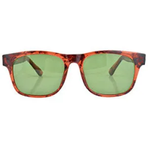 CHET Gloss Tortoise/Green Classic Sunglasses