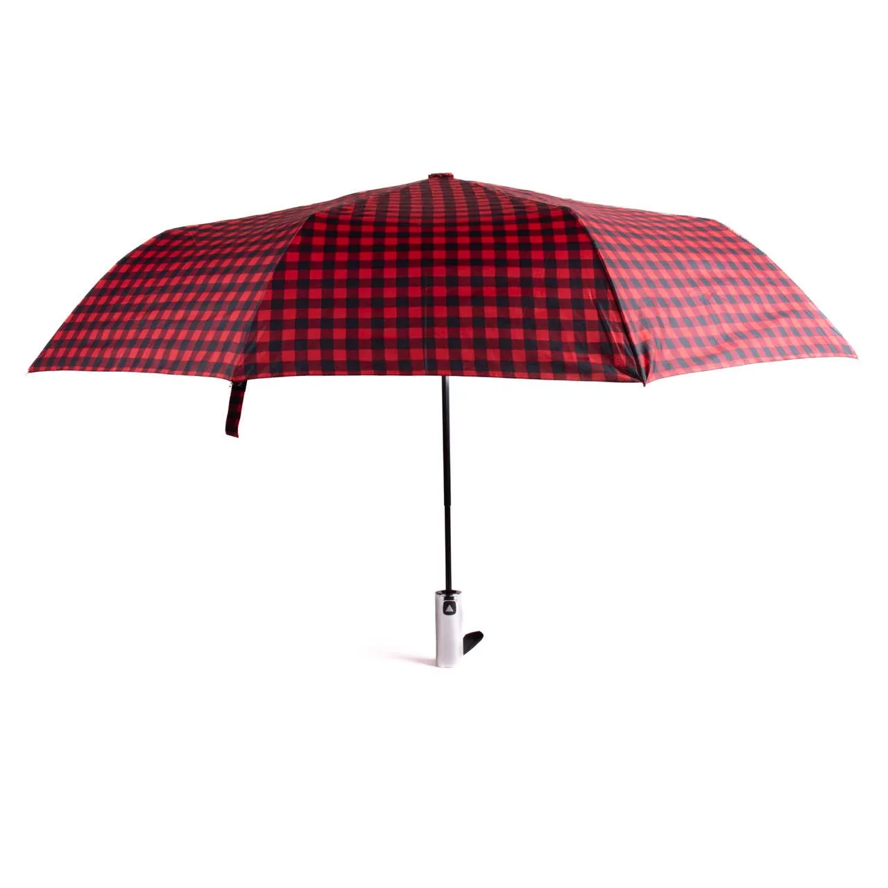 Compact Gingham Pattern Umbrella- Auto open