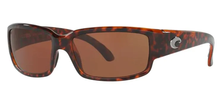 Costa Del Mar Caballito Tortoise Frame - Copper 580 Plastic Lens - Polarized Sunglasses