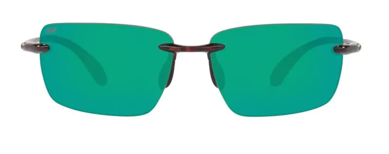 Costa Del Mar Gulf Shore Tortoise Frame - Green Mirror 580 Plastic Lens - Polarized Sunglasses