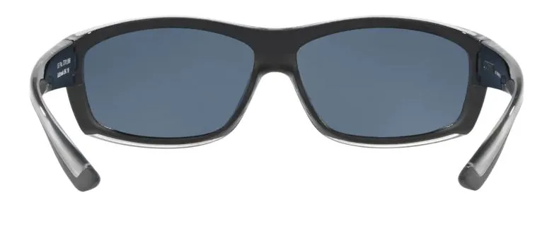 Costa Del Mar Mens Saltbreak Silver Frame - Blue Mirror 580 Plastic Lens - Polarized Sunglasses