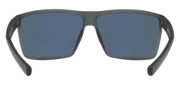 Costa Del Mar Rincon Matte Smoke Crystal Frame - Blue Mirror 580 Plastic Lens - Polarized Sunglasses