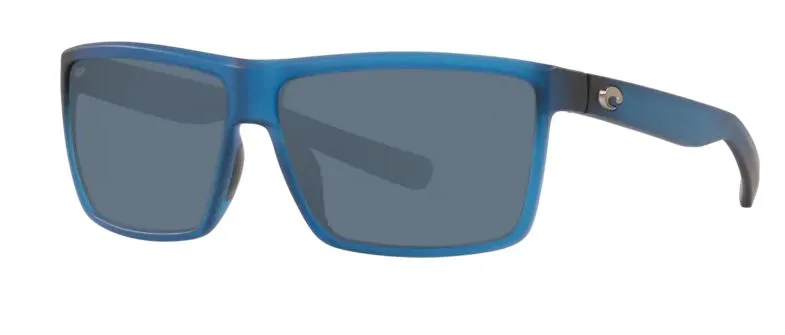 Costa Del Mar Rinconcito Matte Atlantic Blue Frame - Gray 580 Plastic Lens - Polarized Sunglasses