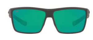 Costa Del Mar Rinconcito Matte Gray Frame - Green Mirror 580 Plastic Lens - Polarized Sunglasses