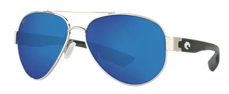 Costa Del Mar South Point Palladium Frame - Blue Mirror 580 Plastic Lens - Polarized Sunglasses