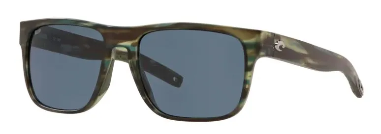 Costa Del Mar Spearo Matte Reef Frame - Gray 580 Plastic Lens - Polarized Sunglasses