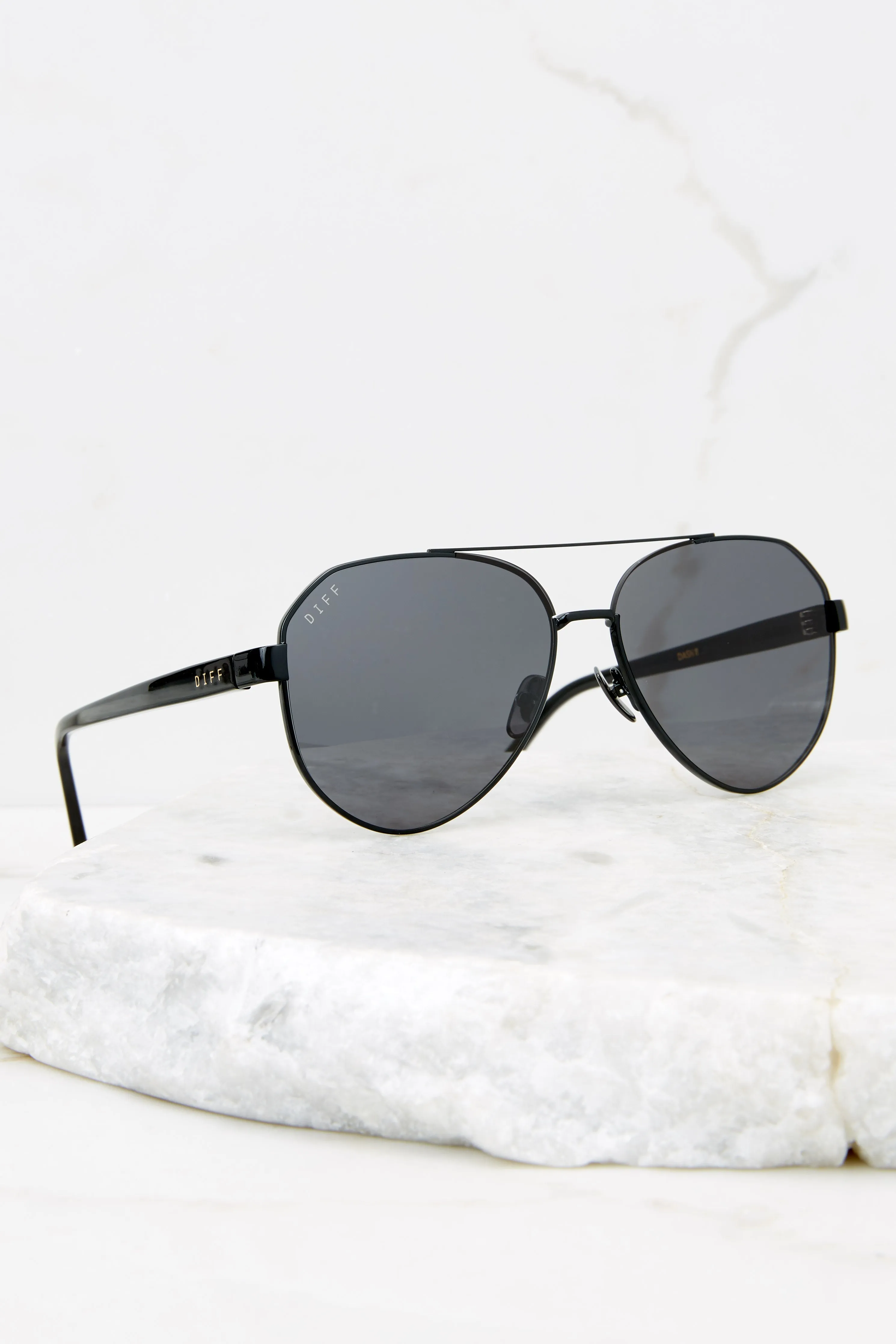 Dash II Black Grey Sunglasses