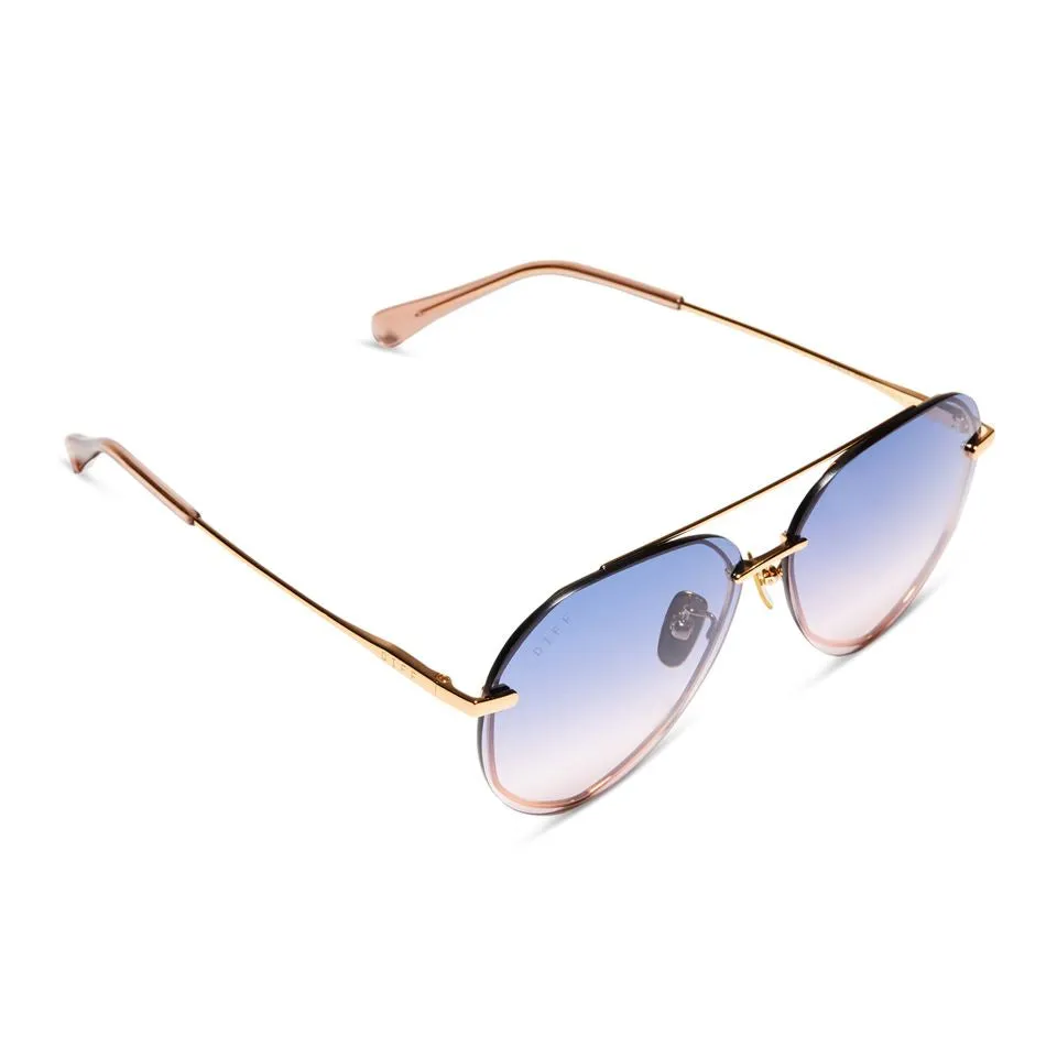 DIFF Charitable Eyewear Lenox Aviator - Non-Polarized Sunglasses