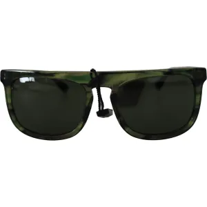 Dolce & Gabbana Chic Green Acetate Women's Sunglasses