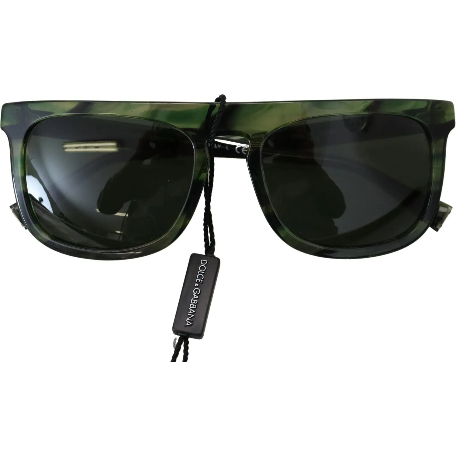 Dolce & Gabbana Chic Green Acetate Women's Sunglasses