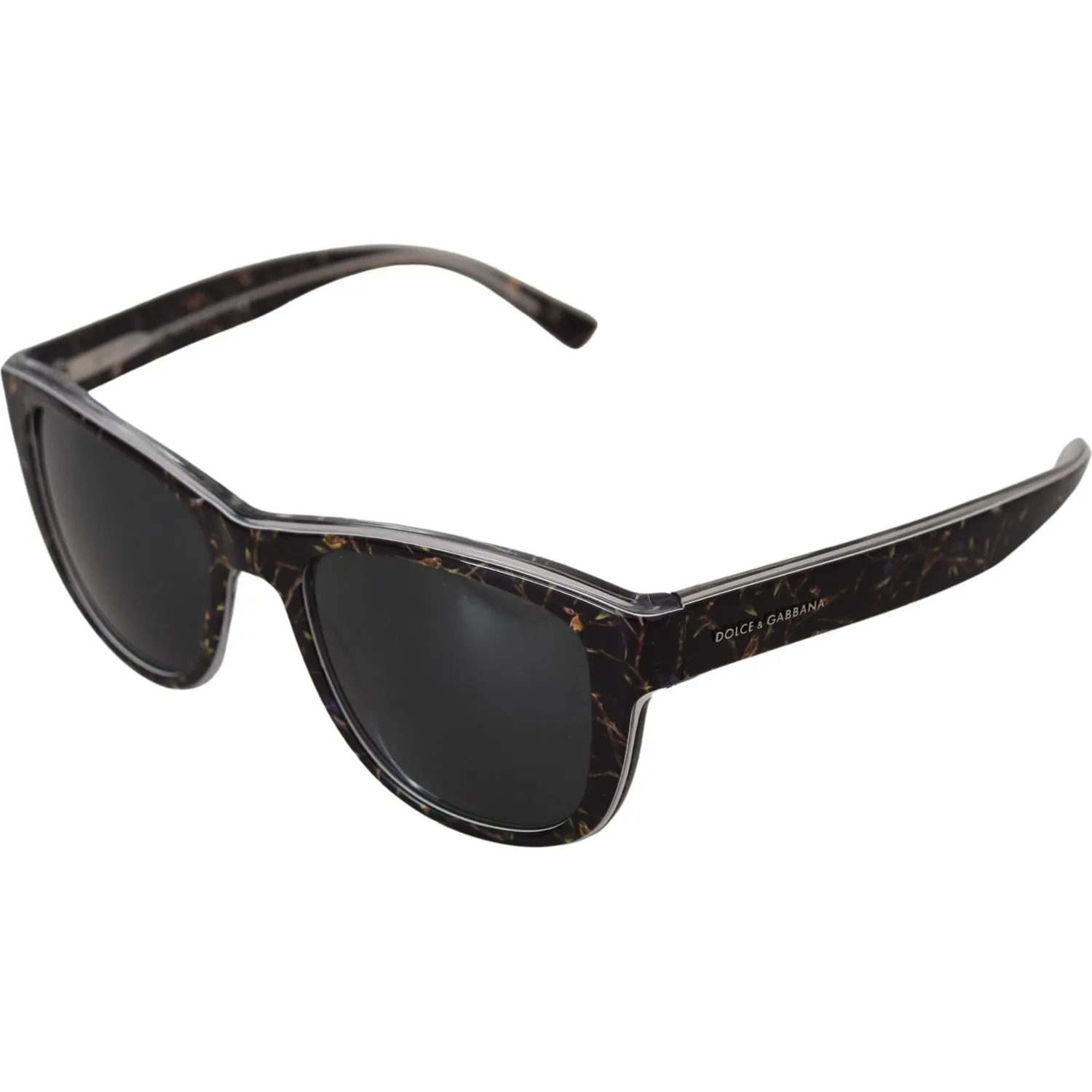 Dolce & Gabbana Elegant Black Acetate Sunglasses for Women