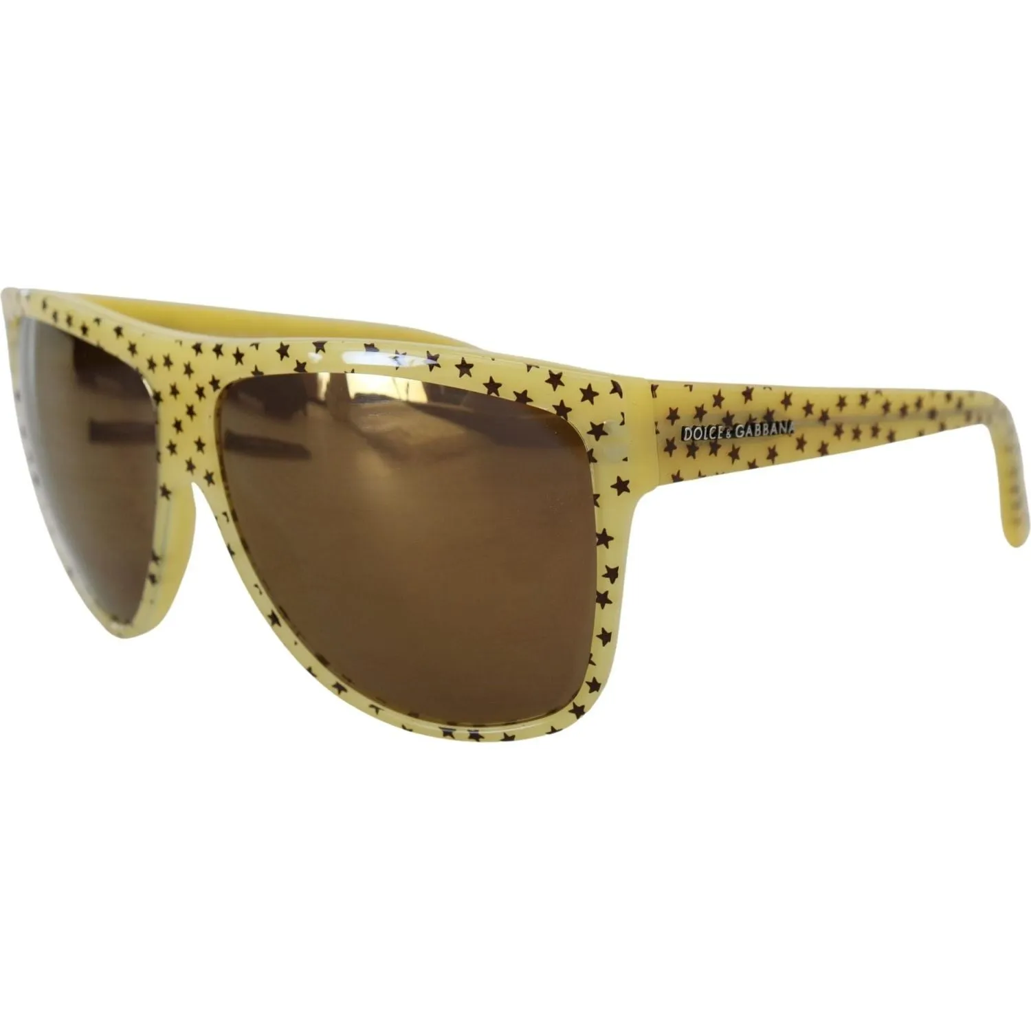 Dolce & Gabbana Stellar Chic Square Sunglasses in Yellow