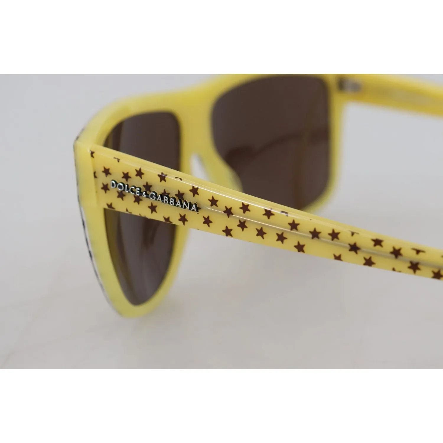 Dolce & Gabbana Stellar Chic Square Sunglasses in Yellow