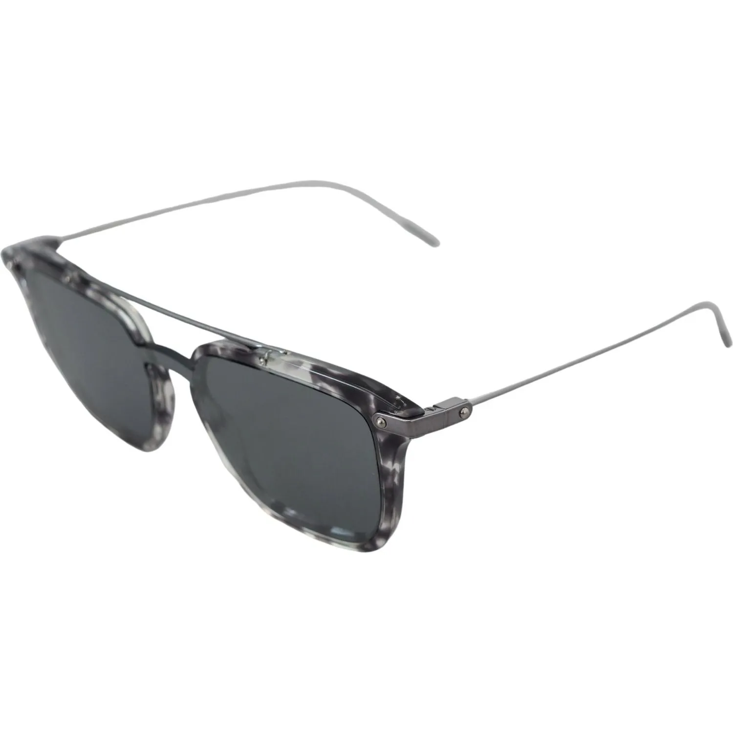 Dolce & Gabbana Stunning Grey Acetate Sunglasses