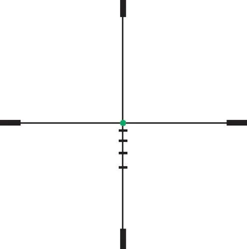 Eotech Scope Vudu 1-8x24mm - 30mm Sfp Hc3 Green (moa) Black