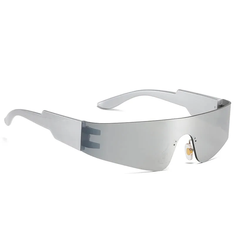 Fashionable Rimless Sunglasses with A Unique Style - Zea