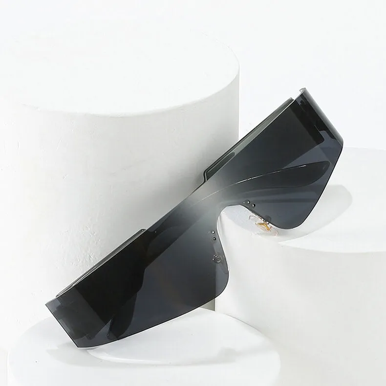 Fashionable Rimless Sunglasses with A Unique Style - Zea