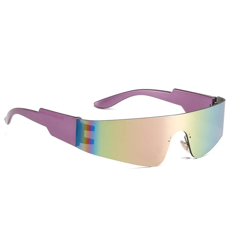 Fashionable Rimless Sunglasses with A Unique Style - Zea