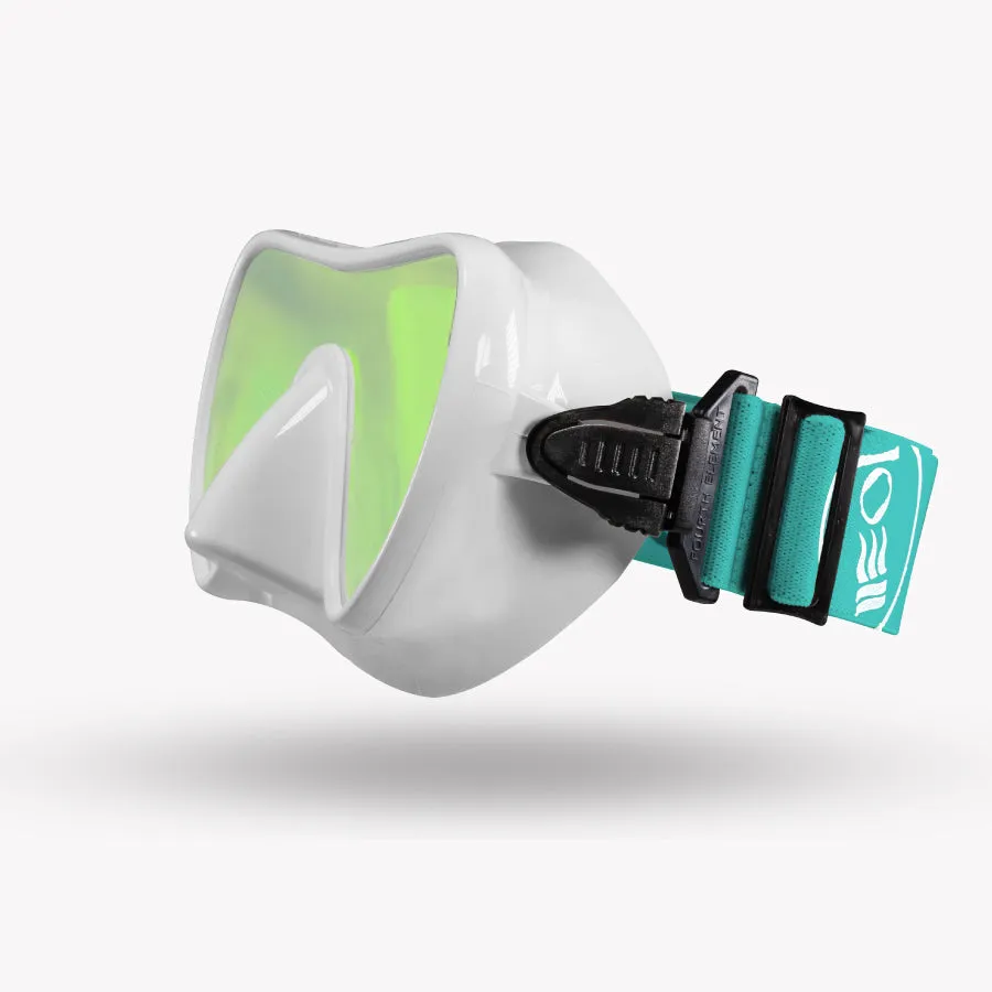 Fourth Element Scout Mask - White with Customized Colour Strap