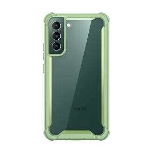 Galaxy S22 Ares Clear Rugged Case -  Green