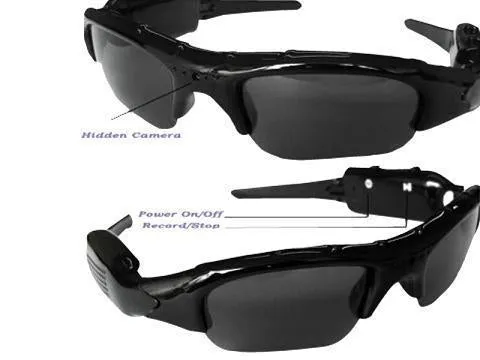 Golf Sport A/V Recording DVR Camera Cam Sunglasses