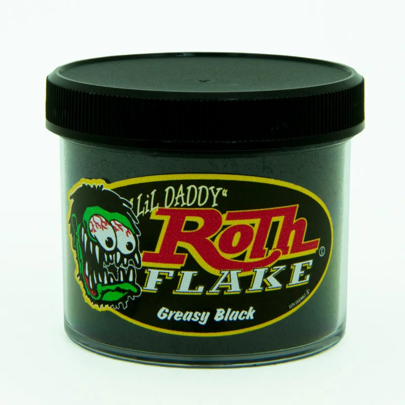 Greasy Black<br / >SOLID FLAKE