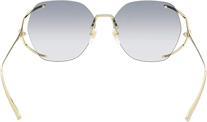 Gucci Grey Gradient Butterfly Ladies Sunglasses