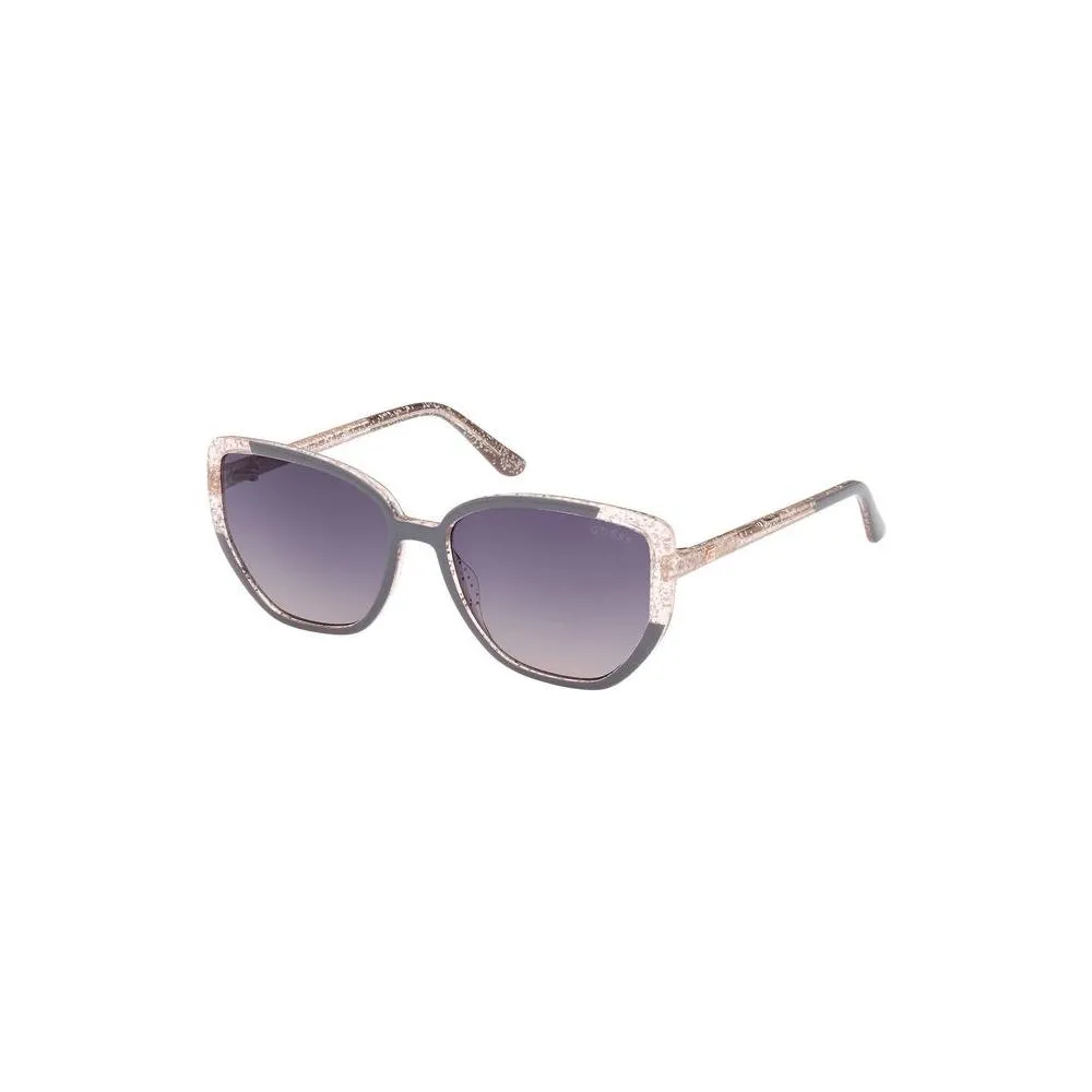 Guess Jeans Gray Injected Women Sunglass