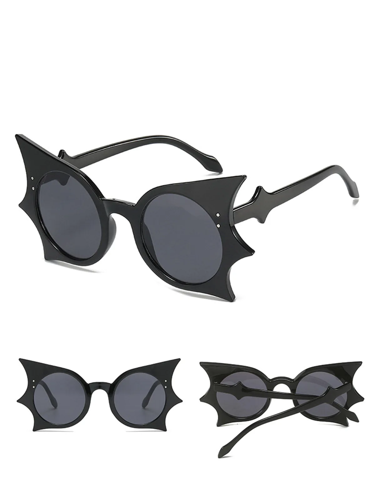 Halloween Bat Wing Gothic Sunglasses