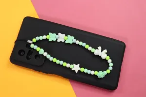 Kamule Pastel Green & Butterfly Phone Charm