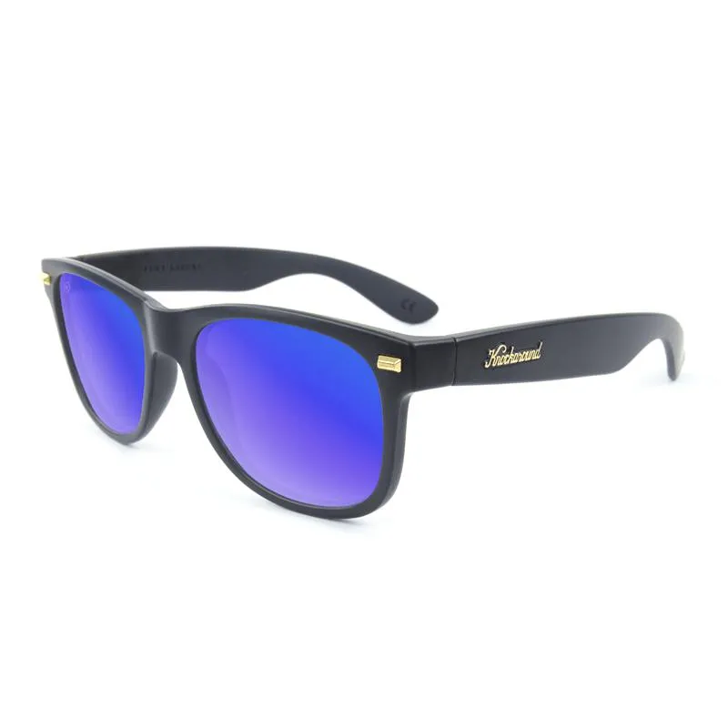 Knockaround Fort Knocks Sunglasses - Matte Black / Moonshine