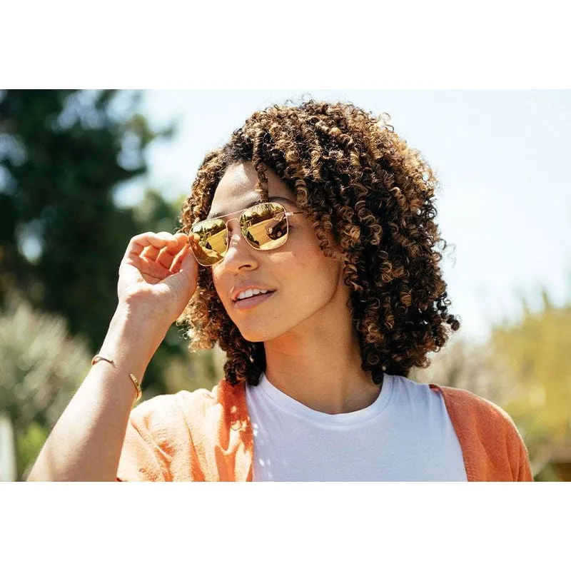 Knockaround Mount Evans Sunglasses - Rose Gold / Copper