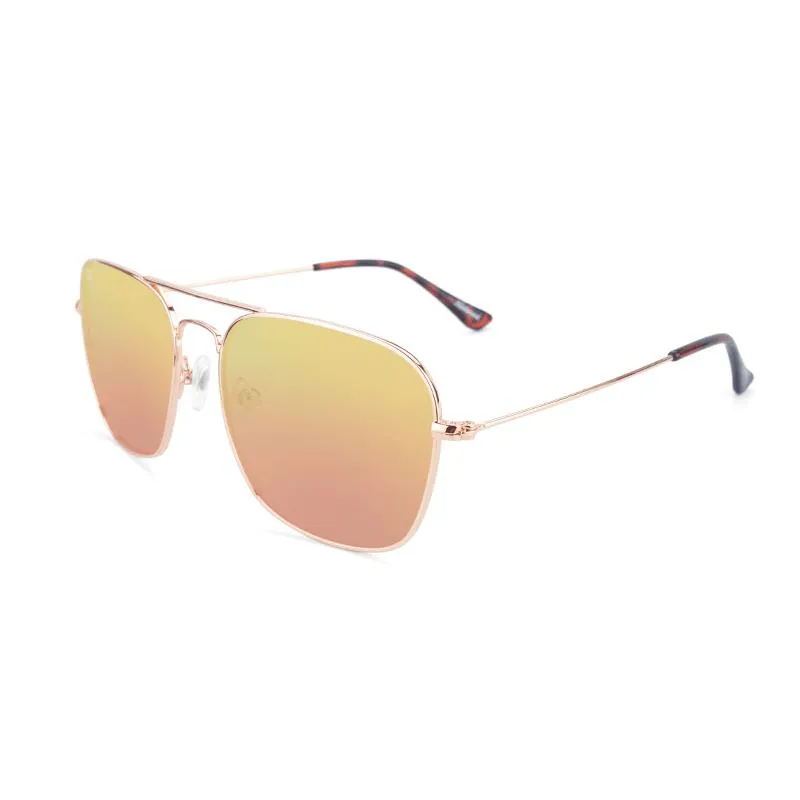 Knockaround Mount Evans Sunglasses - Rose Gold / Copper