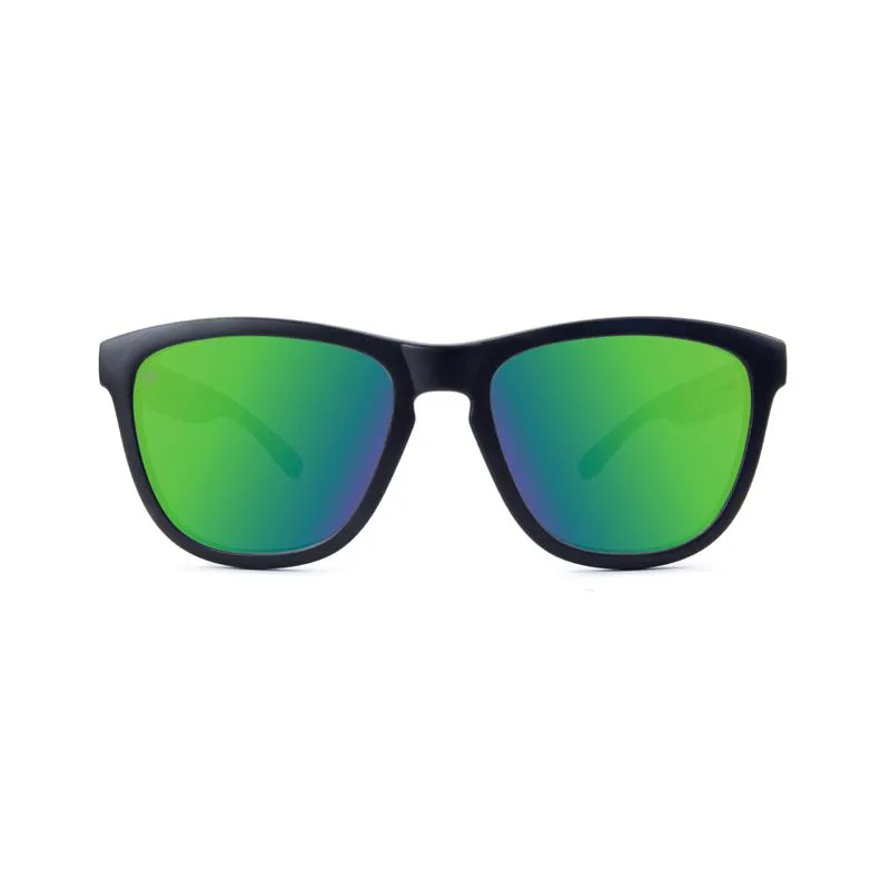 Knockaround Premiums Sunglasses - Black / Green Moonshine