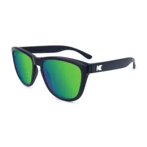 Knockaround Premiums Sunglasses - Black / Green Moonshine