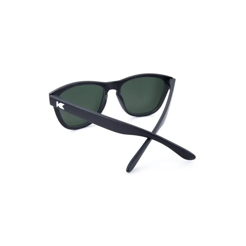 Knockaround Premiums Sunglasses - Black / Green Moonshine