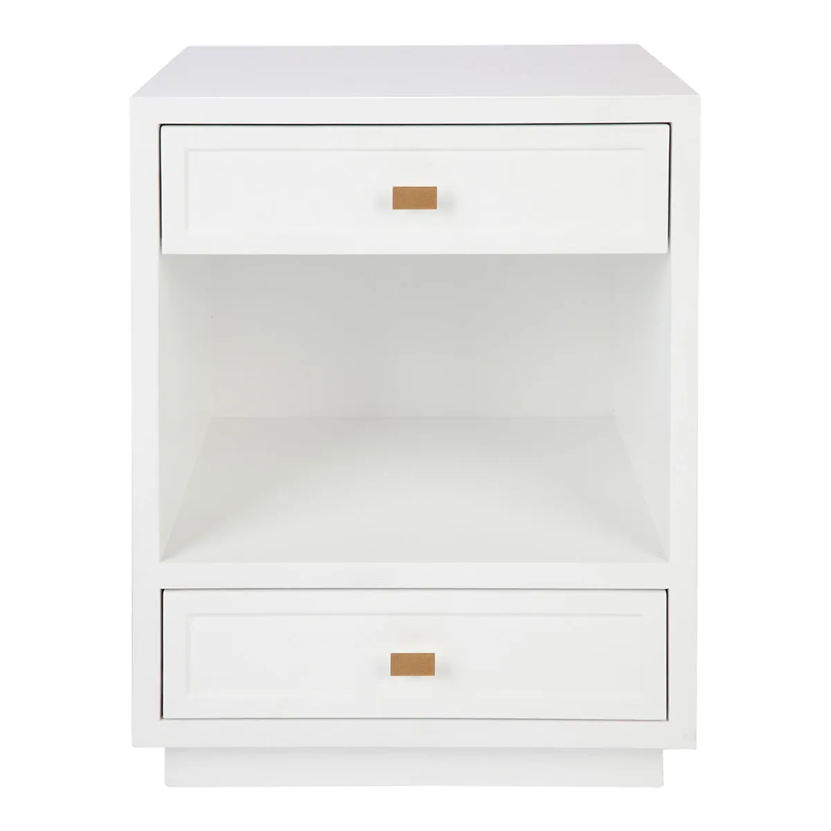 Logan Bedside Table - White