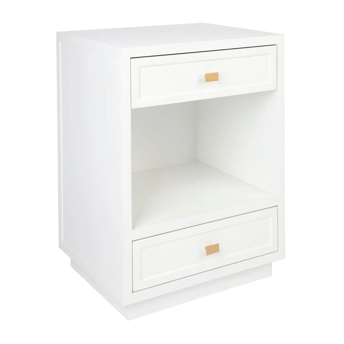 Logan Bedside Table - White