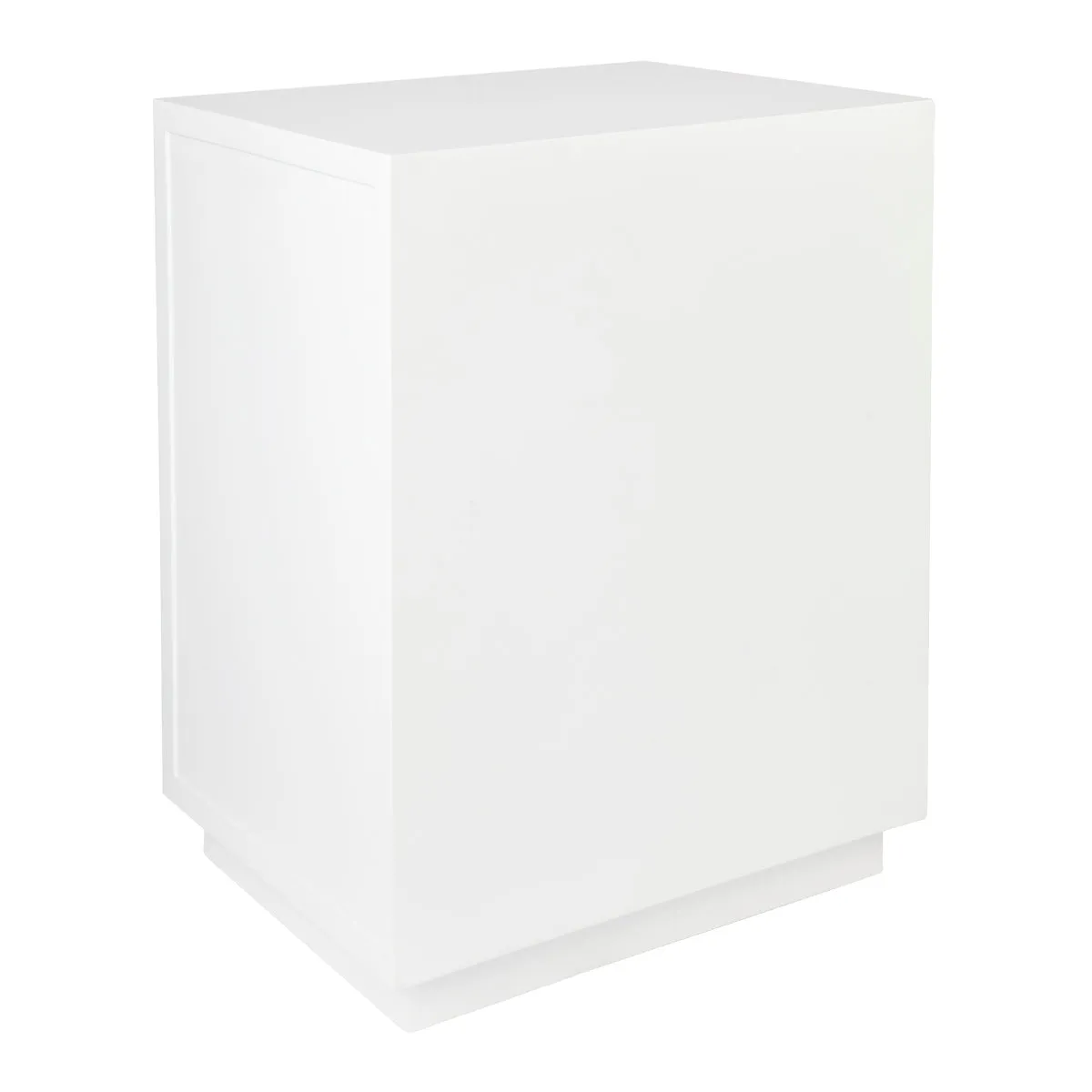 Logan Bedside Table - White