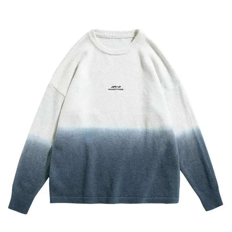 Loose alpaca embroidered Sweatshirt