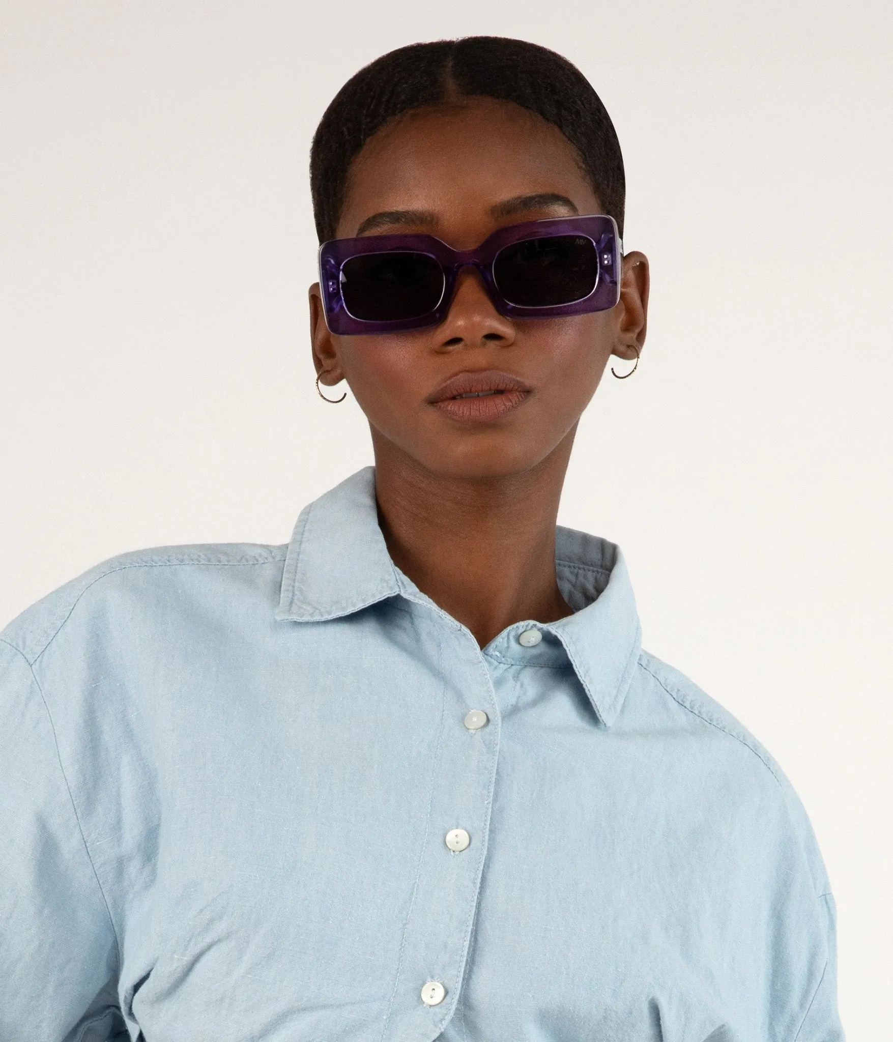 MATT&NAT IVVY-2 - Recycled Rectangle Sunglasses