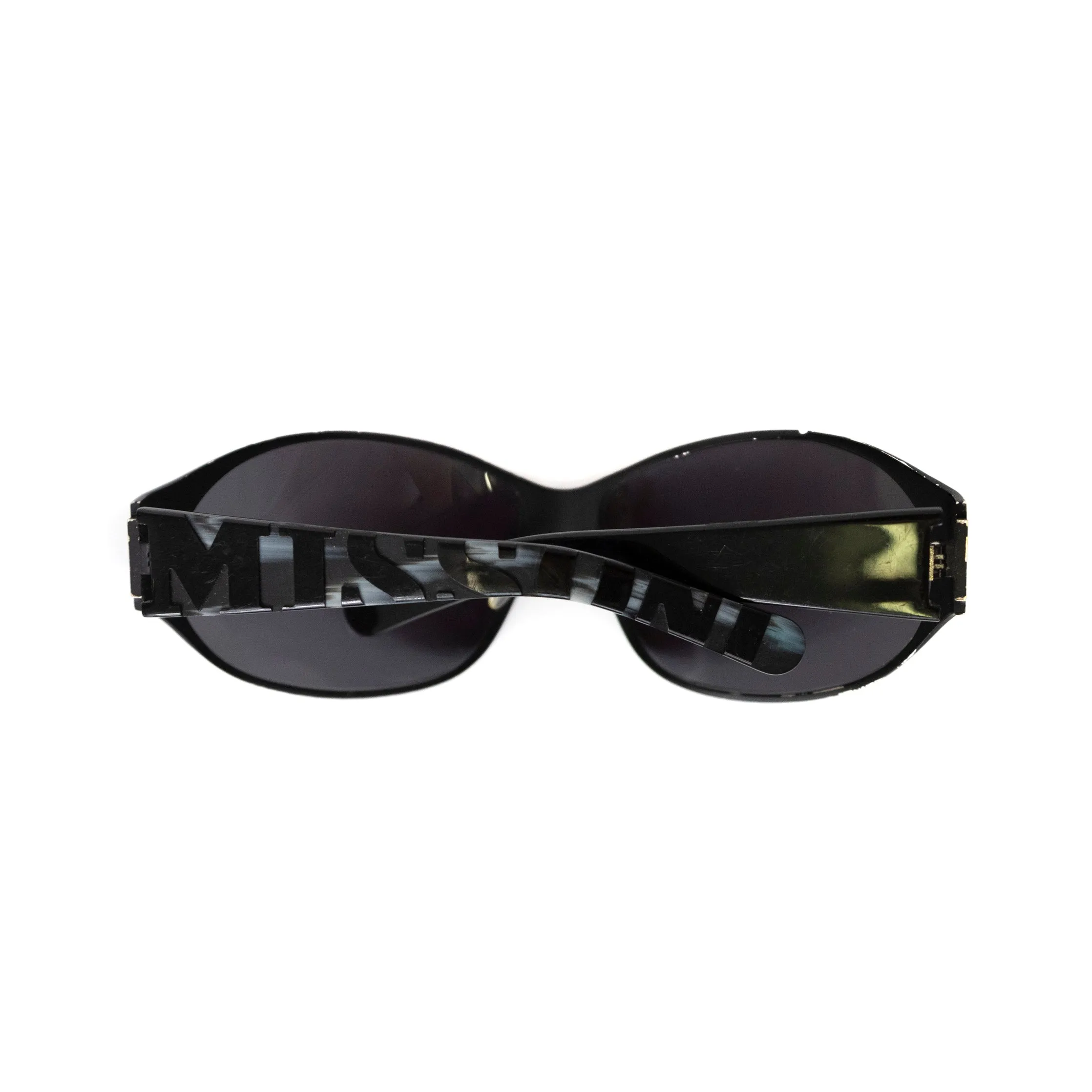 Missoni Metal Spellout Sunglasses