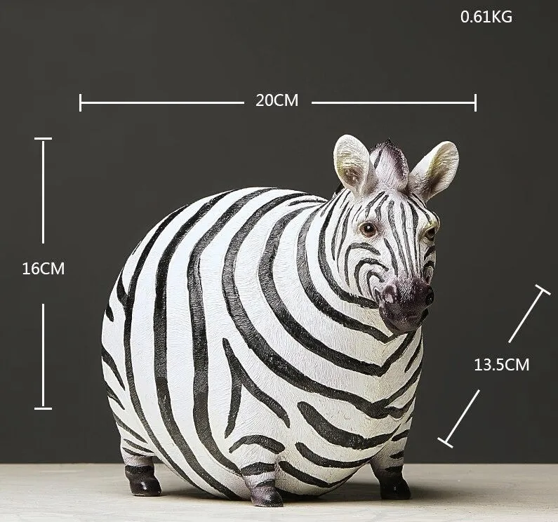 Modern Zebra Statue